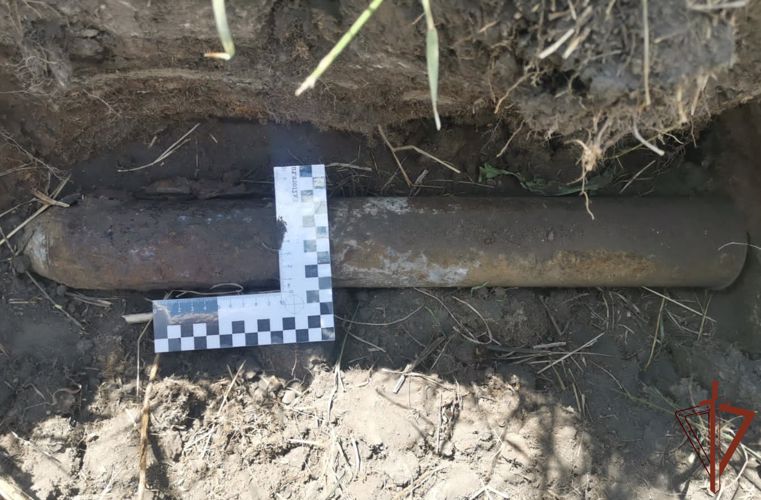 Боеприпас времен Великой Отечественной войны обезврежен росгвардейцами в Новосибирской области