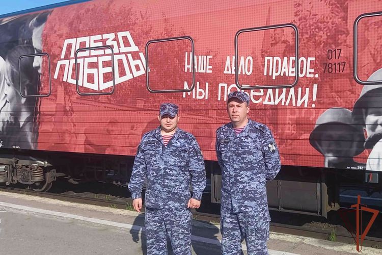   Безопасность в период пребывания «Поезда Победы» на Ямале обеспечила Росгвардия