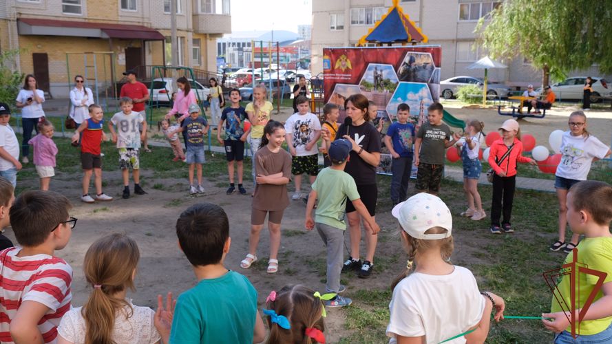 В Центральном округе Росгвардии прошли мероприятия, посвященные Дню защиты детей