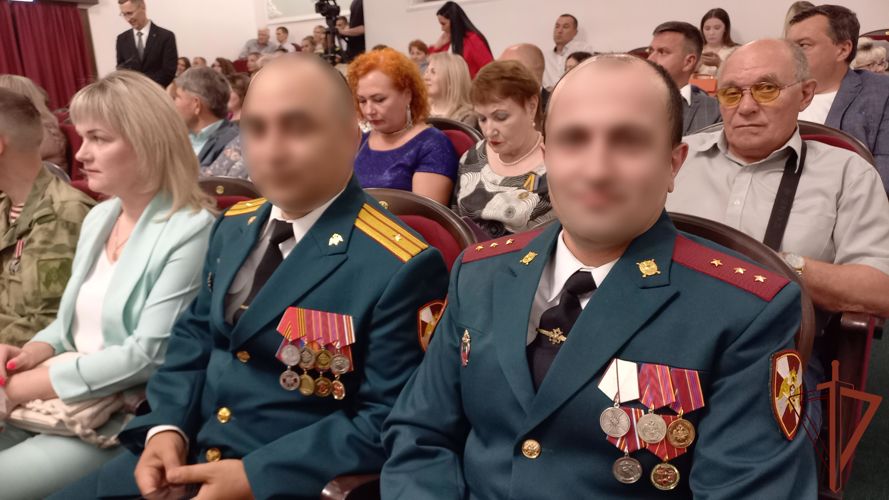 В ЗАТО Лесной состоялось чествование военнослужащих Росгвардии - участников СВО