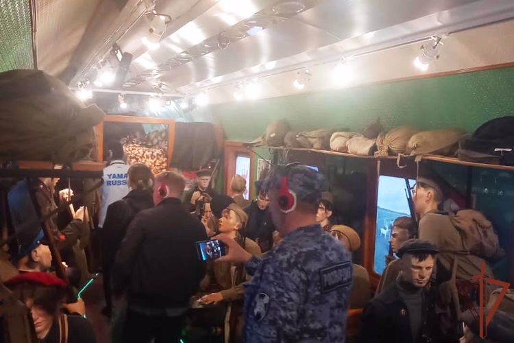   Безопасность в период пребывания «Поезда Победы» на Ямале обеспечила Росгвардия