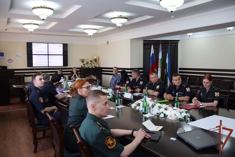 Сбор с начальниками пресс-служб проходит в Северо-Кавказском округе Росгвардии