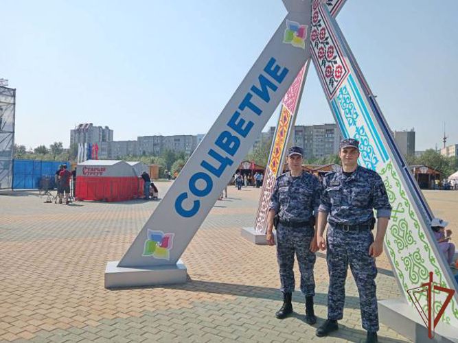 Росгвардия обеспечила правопорядок и безопасность мероприятий, состоявшихся на Урале в минувшие выходные
