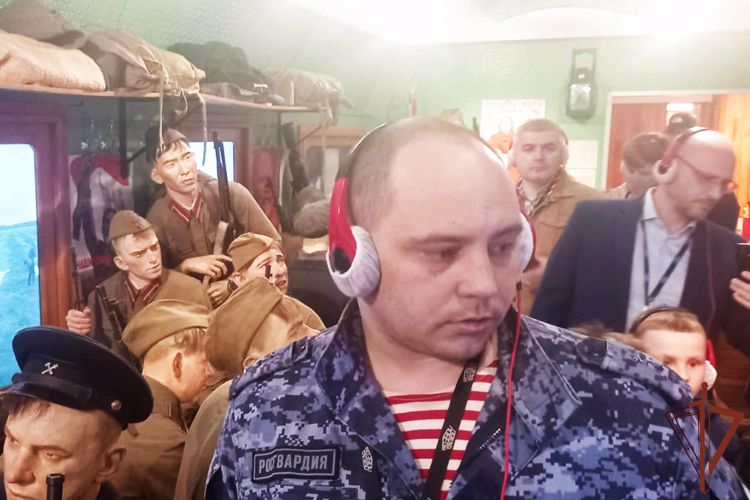   Безопасность в период пребывания «Поезда Победы» на Ямале обеспечила Росгвардия