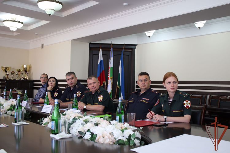 Сбор с начальниками пресс-служб проходит в Северо-Кавказском округе Росгвардии