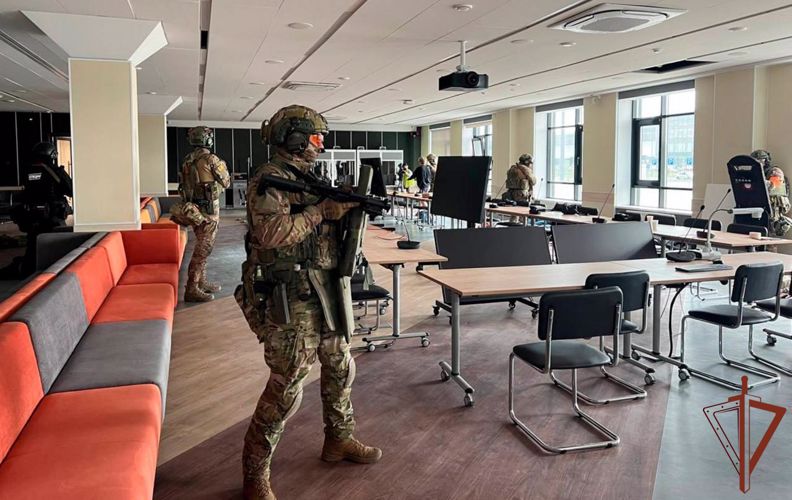 Росгвардия приняла участие в антитеррористическом учении в Екатеринбурге (видео)