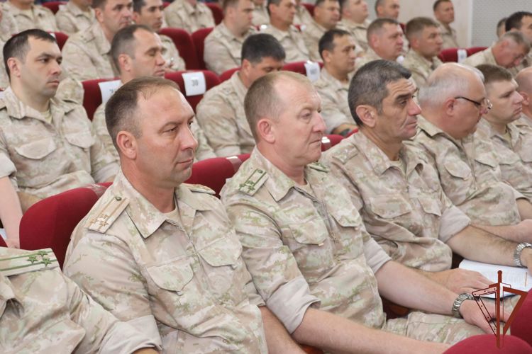 В Северо-Кавказском округе Росгвардии проходит учебно-методический сбор с руководящим составом