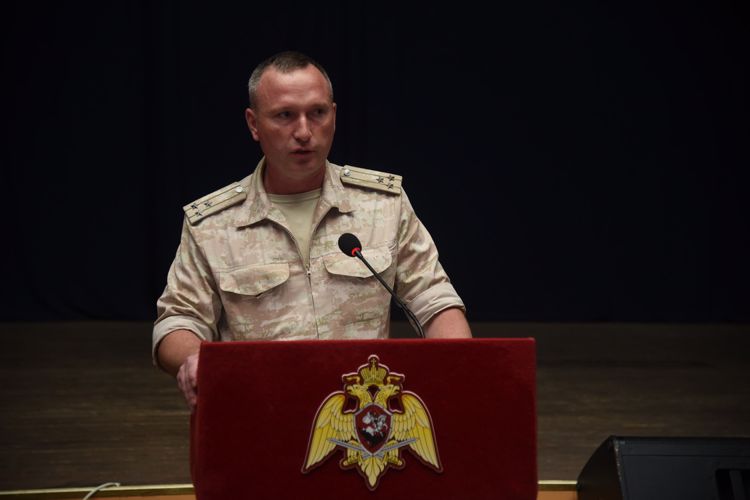 Грозненский ремонтно-восстановительный батальон Росгвардии отметил годовщину своего образования