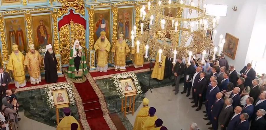  Безопасность визита Патриарха Московского и всея Руси Кирилла в Тюменскую область обеспечила Росгвардия