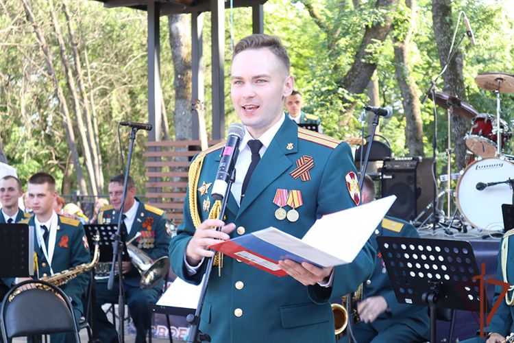 Фестиваль военных оркестров Росгвардии проходит в городах Кавказских Минеральных Вод 