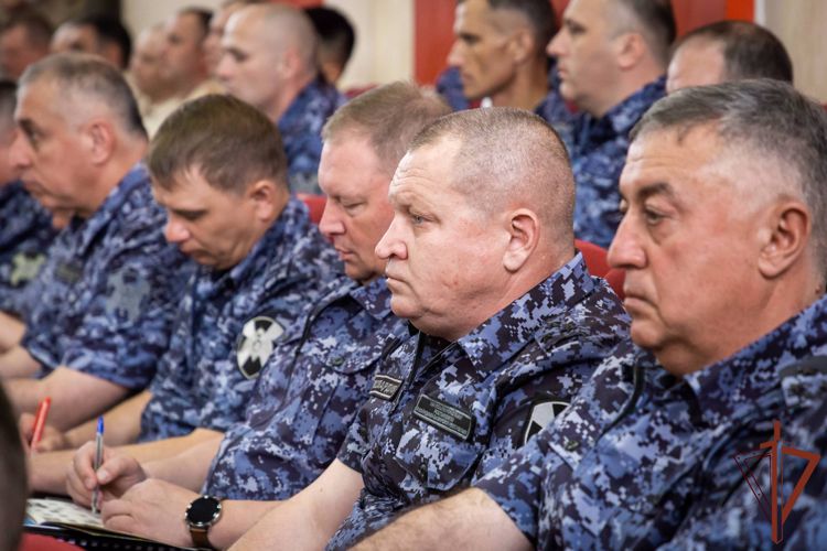 В Северо-Кавказском округе Росгвардии проходит учебно-методический сбор с руководящим составом