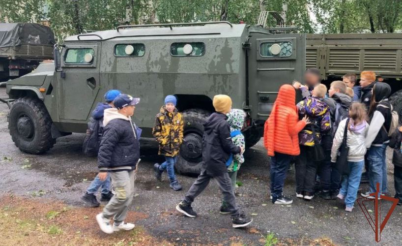 Ведомственная  акция «Каникулы с Росгвардией» продолжается в Тюменской области