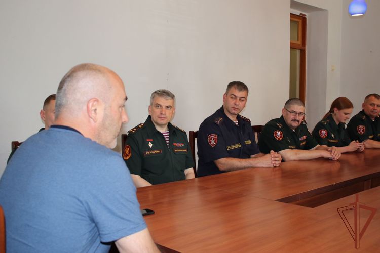 Сбор с начальниками пресс-служб проходит в Северо-Кавказском округе Росгвардии