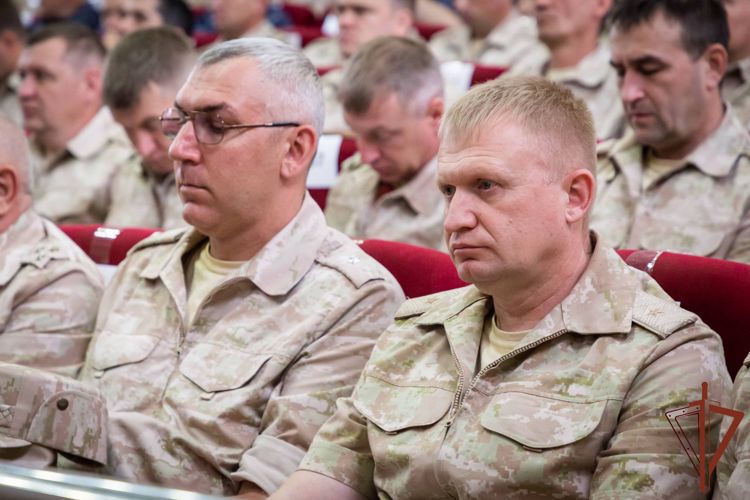 В Северо-Кавказском округе Росгвардии проходит учебно-методический сбор с руководящим составом