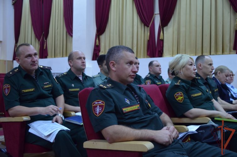 В Уральском округе Росгвардии состоялся сбор с руководителями правовых подразделений 