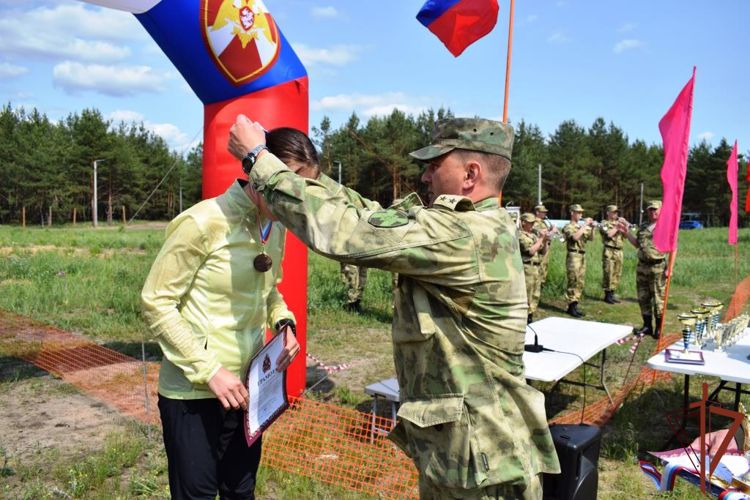 Завершился чемпионат Приволжского округа Росгвардии по служебному биатлону  