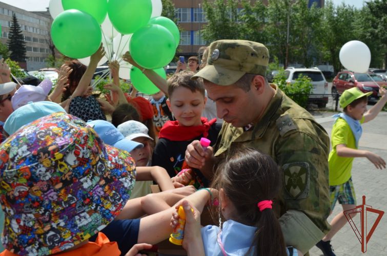 Посвящённые Международному дню защиты детей мероприятия проводит Росгвардия на Урале  