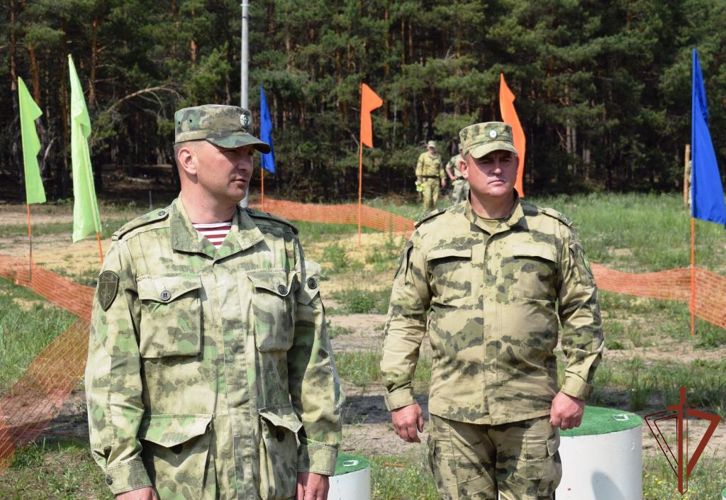 Завершился чемпионат Приволжского округа Росгвардии по служебному биатлону  