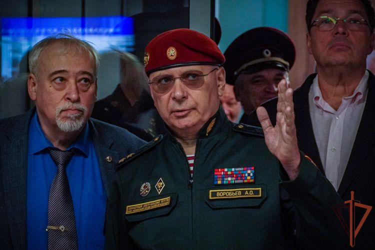 Командующий СЗО Росгвардии принял участие в открытии модуля проверки посетителей Государственного Эрмитажа