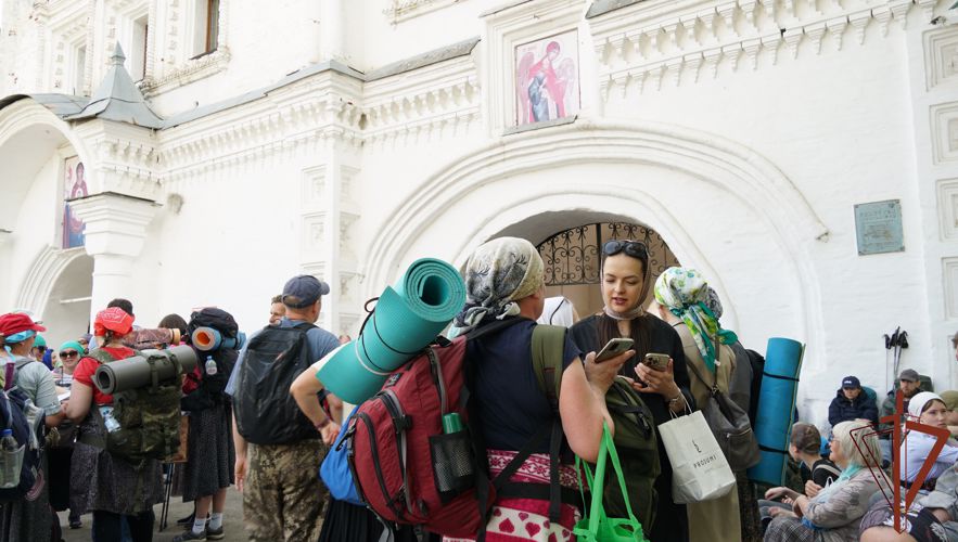   Безопасность участников Великорецкого крестного хода в Кировской области обеспечивают росгвардейцы(видео)