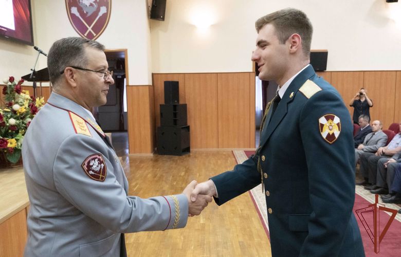 Военный оркестр штаба Центрального округа Росгвардии отметил 100-летний юбилей