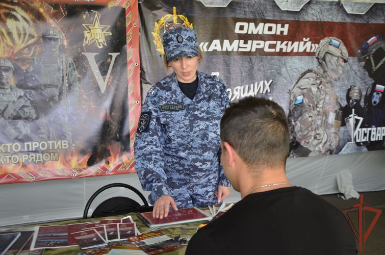Выставка передовых технологий Росгвардии состоялась в Хабаровске