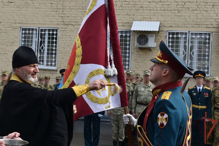 Состоялась торжественная церемония вручения Боевого знамени кировскому соединению Росгвардии