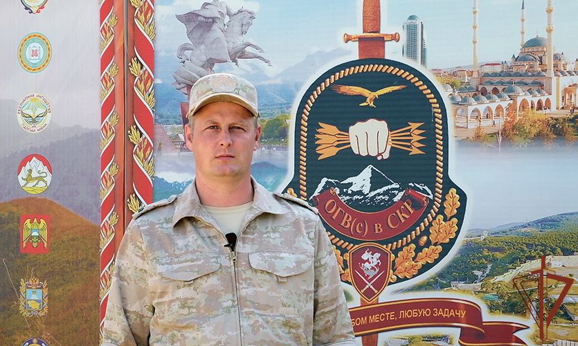 Патриотическое видео ко Дню России записали военнослужащие ОГВ(с) на Северном Кавказе  (видео)