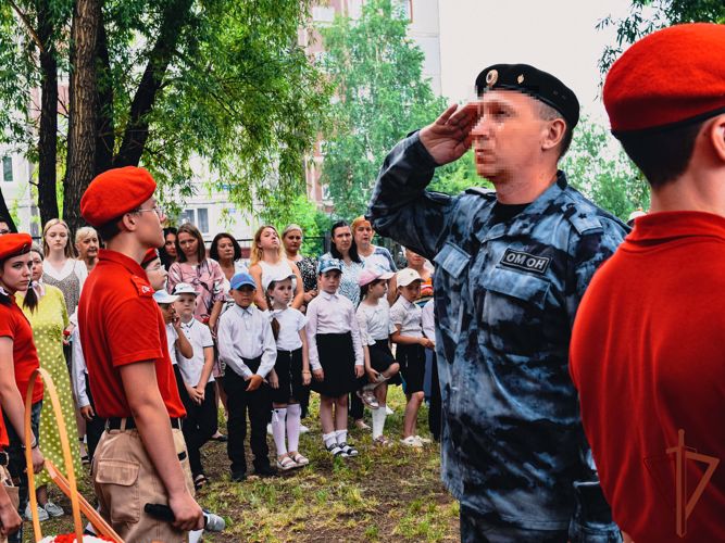 Память росгвардейца - участника спецоперации увековечили в Кузбассе