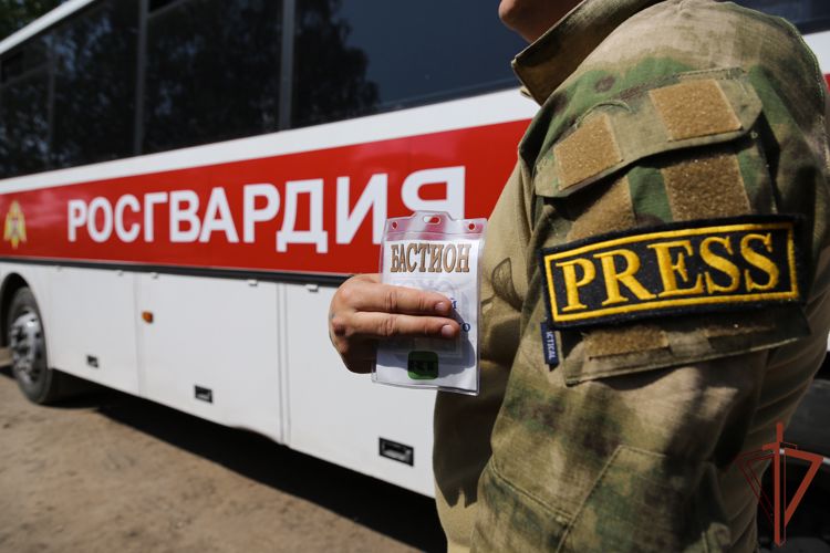 Инструкторы Росгвардии провели практические занятия со слушателями курсов «Бастион»