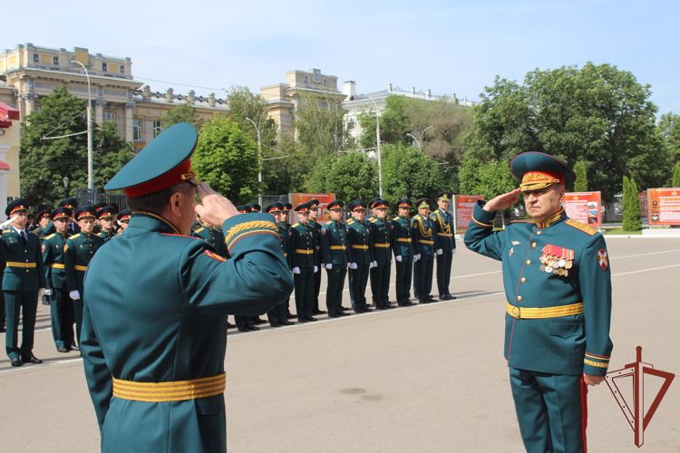 Выпуск офицеров состоялся в Саратовском военном ордена Жукова краснознаменном институте Росгвардии