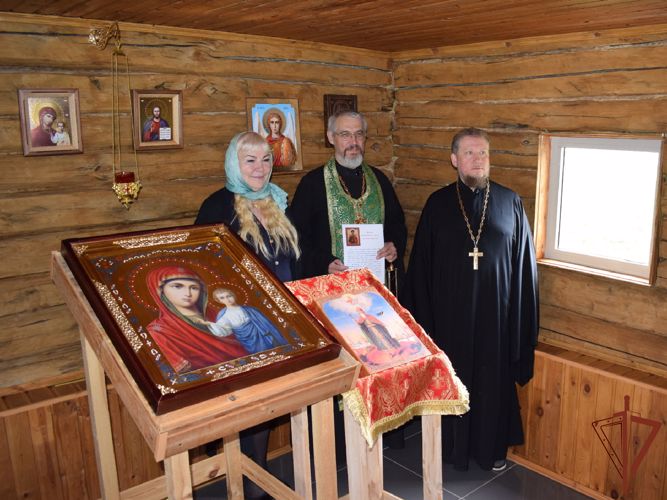 В Казани состоялась торжественная передача походных икон воинским частям Росгвардии