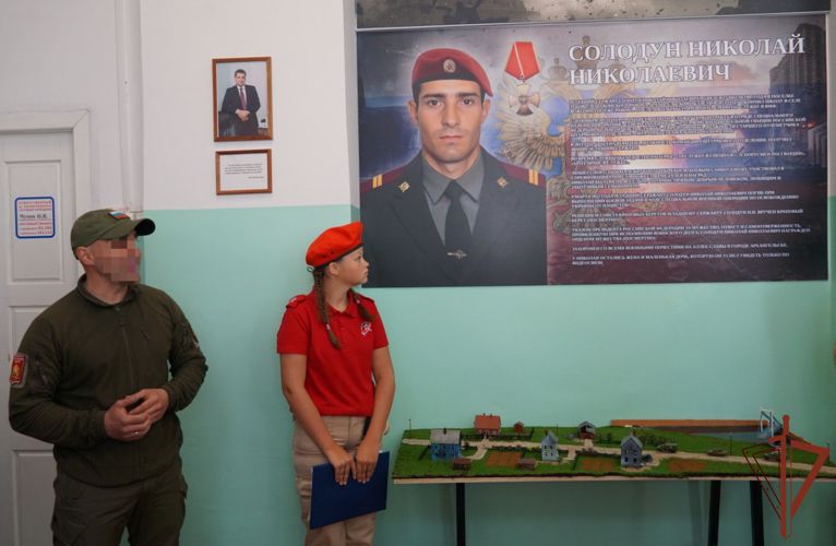 Память спецназовца Росгвардии — участника СВО увековечили в Архангельске  