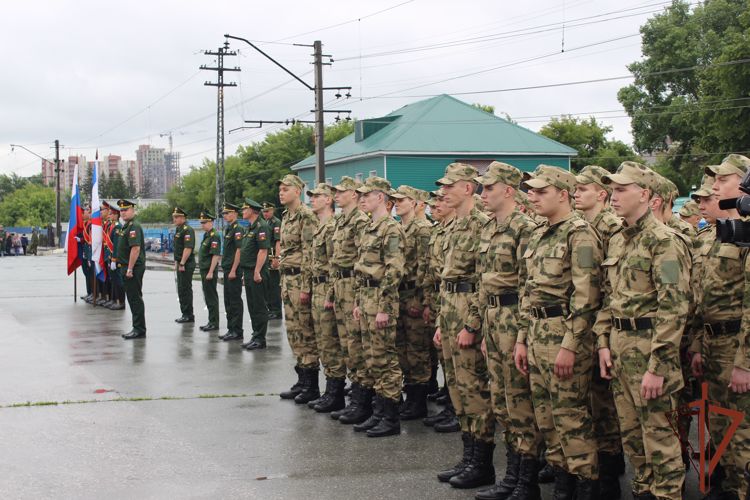 Новобранцы из Сибири пополнят ряды воинских частей и соединений Росгвардии