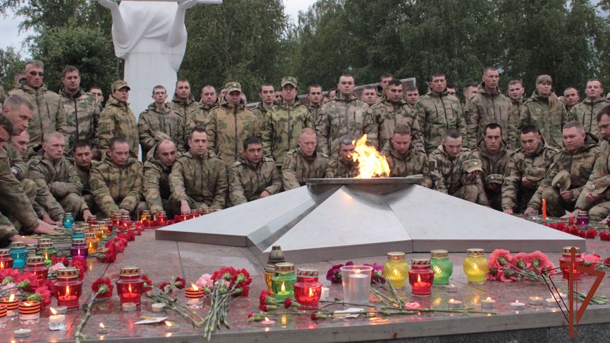 В День памяти и скорби росгвардейцы на Урале почтили павших героев ВОВ