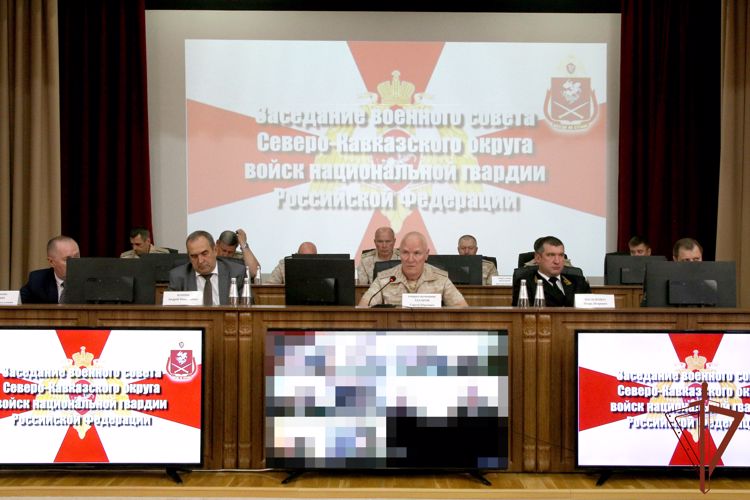 Военный совет Северо-Кавказского округа Росгвардии состоялся в Пятигорске