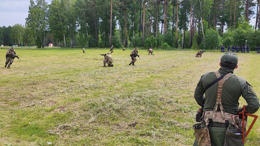 Учебно-методический сбор сотрудников СОБР Сибирского округа Росгвардии завершился в Красноярском крае