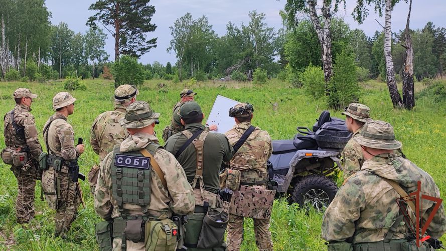 Учебно-методический сбор сотрудников СОБР Сибирского округа Росгвардии завершился в Красноярском крае