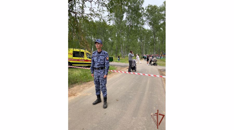 Росгвардейцы выполнили задачи по обеспечению безопасности во время проведения национального праздника в Татарстане