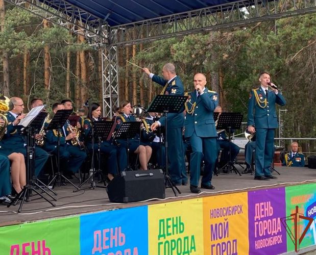 Росгвардия обеспечила правопорядок во время празднования Дня города Новосибирска