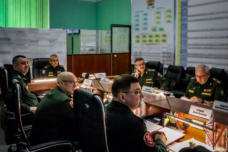  Заседание военного совета Северо-Западного округа Росгвардии состоялось в Санкт-Петербурге 