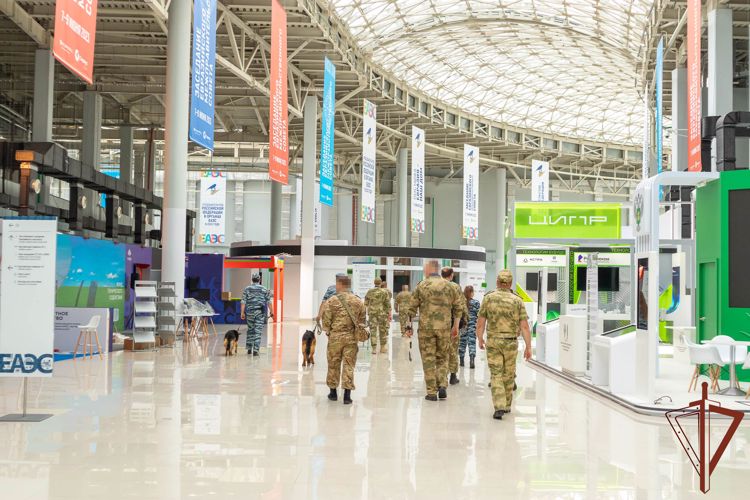 Росгвардия обеспечивает безопасность крупных международных мероприятий на федеральной территории «Сириус»