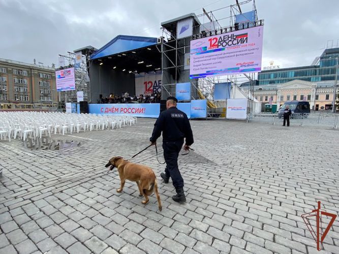 Росгвардия обеспечила на Урале правопорядок и безопасность посвященных Дню России мероприятий 