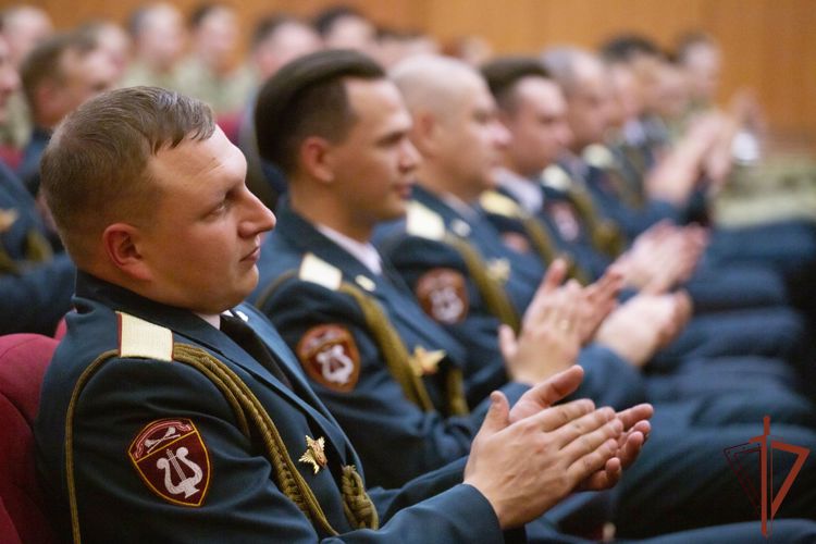 Военный оркестр штаба Центрального округа Росгвардии отметил 100-летний юбилей