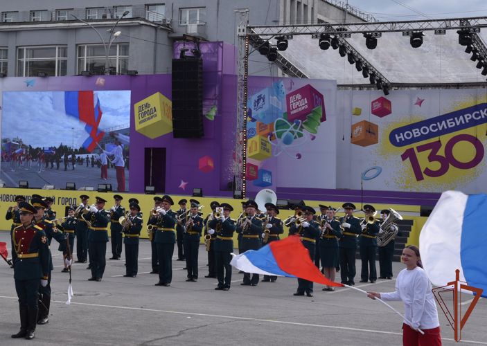 Росгвардия обеспечила правопорядок во время празднования Дня города Новосибирска