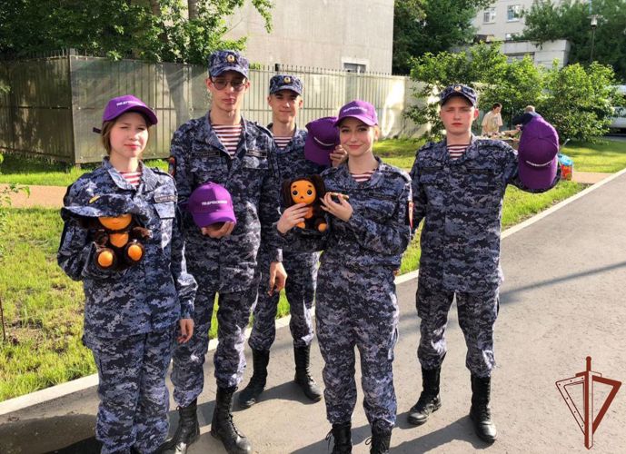В Центральном округе Росгвардии прошли мероприятия, посвященные Дню защиты детей