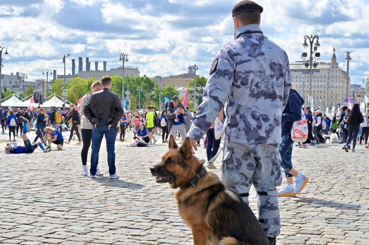 На всероссийском полумарафоне безопасность обеспечили сотрудники Росгвардии   