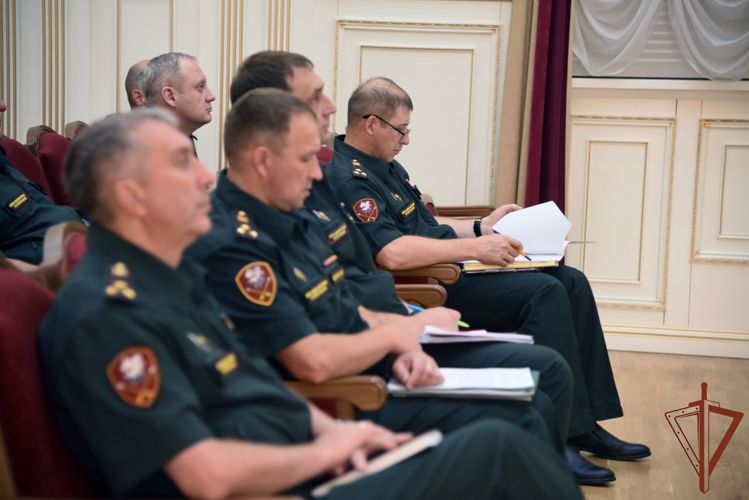 Учебно-методический сбор руководящего состава Сибирского округа Росгвардии начал свою работу