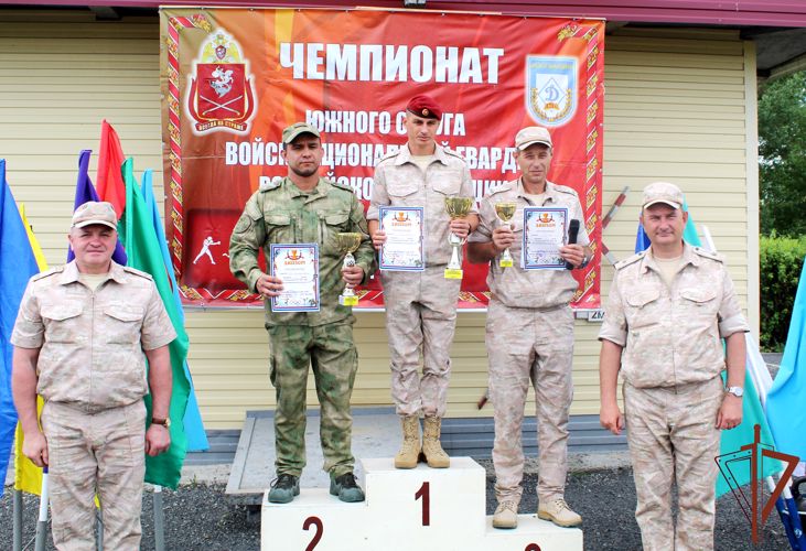 Итоги двух чемпионатов Южного округа Росгвардии по служебному биатлону и легкоатлетическому кроссу подведены в Ростовской области 