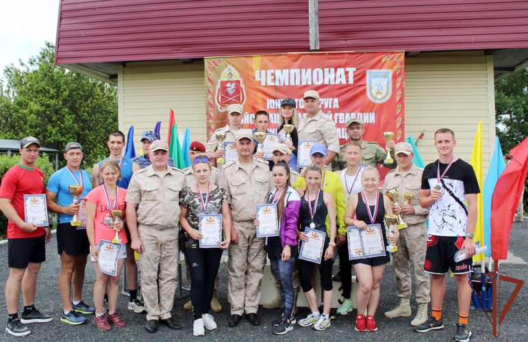 Итоги двух чемпионатов Южного округа Росгвардии по служебному биатлону и легкоатлетическому кроссу подведены в Ростовской области 
